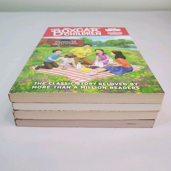 The Boxcar Children #1, 4, 6, GA4 - Lot of 4 Paperback Books Mixed Publishers - Picture 7 of 16